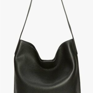 Mansur Gavriel Dark Green Everyday Cabas Leather Hobo Bag
